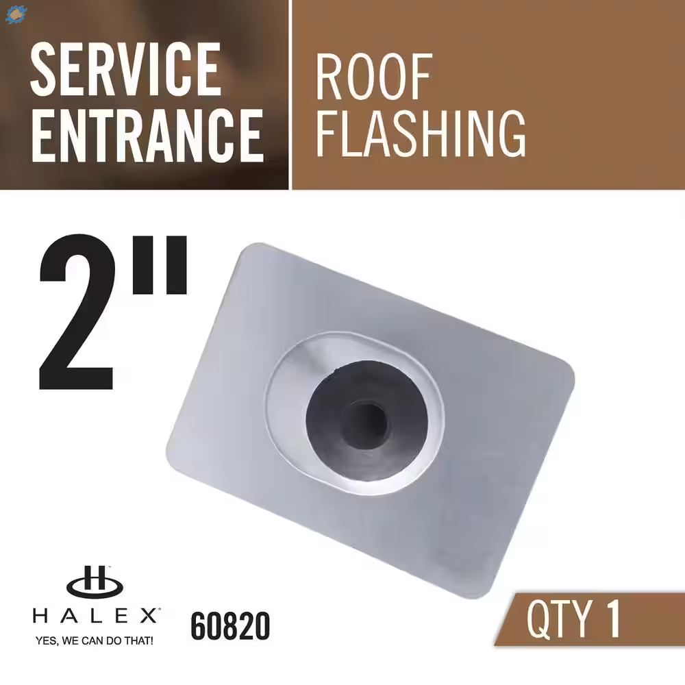 2 In. Service Entrance (SE) Roof Flashing