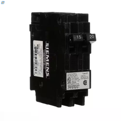 15/20 Amp Tandem Single-Pole Type QT Circuit Breaker