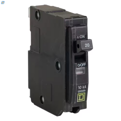 QO 20 Amp Single-Pole Circuit Breaker(Qo120Cp)