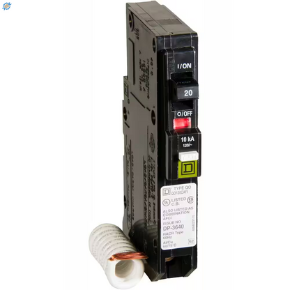 QO 20 Amp Single-Pole Circuit Breaker(Qo120Cp)