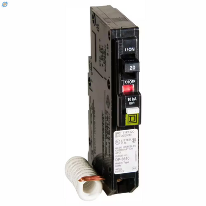 QO 20 Amp Single-Pole Circuit Breaker(Qo120Cp)