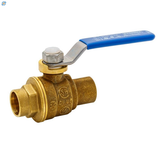 1/2 In. Brass C X C Full Port Ball Valve