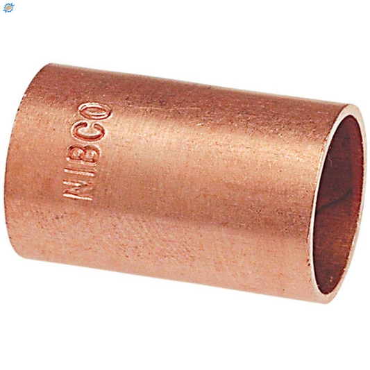 1/2 In. Copper Pressure Slip Coupling Fitting