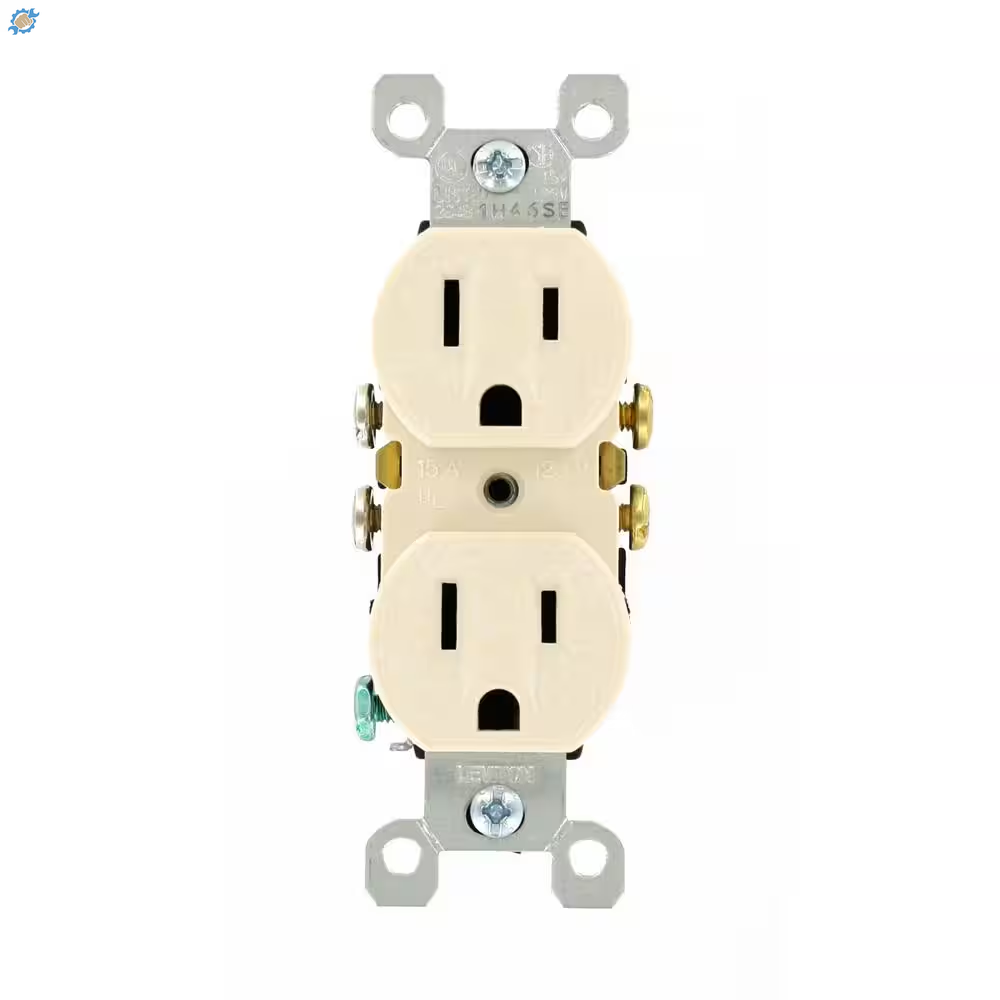 15 Amp 125 V Duplex Outlet/Receptacle, White (10-Pack) 05320-WMP