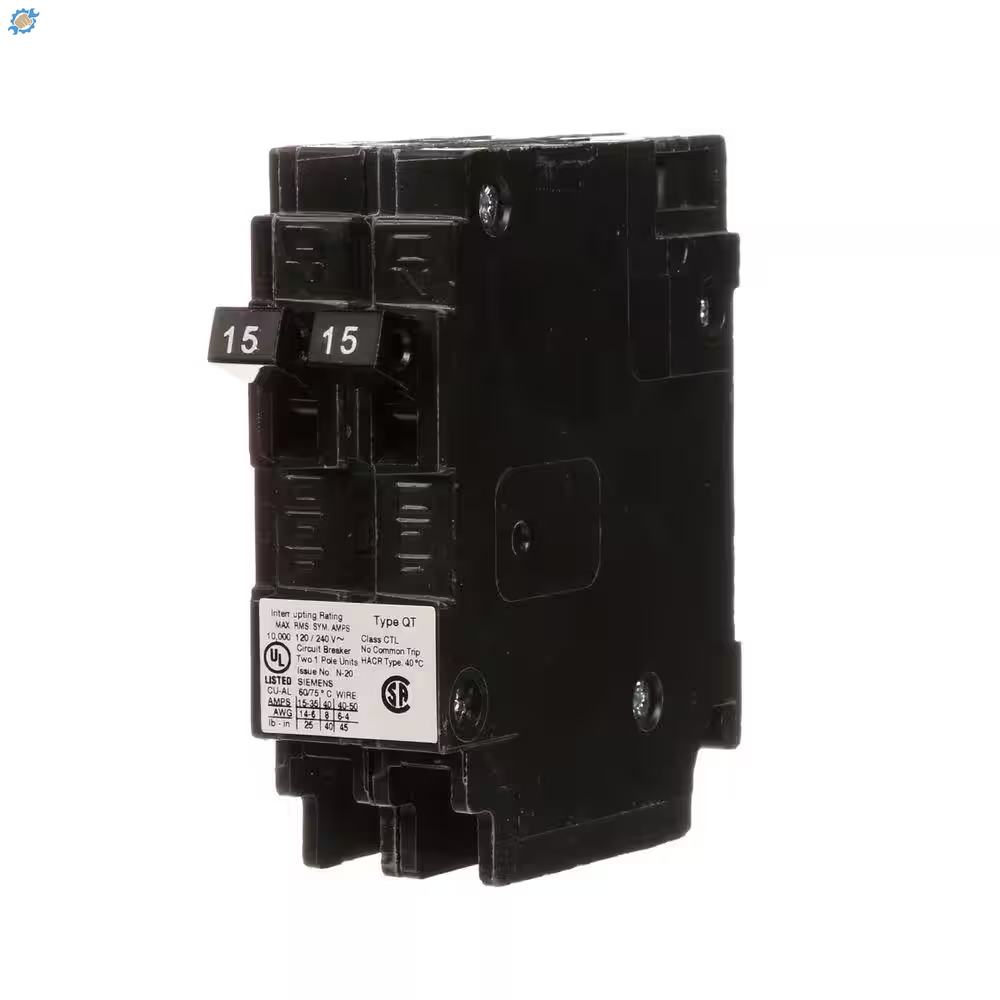 15 Amp Single Pole Type QT Tandem Ncl-Circuit Breaker