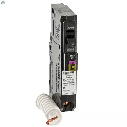 QO 20 Amp Single-Pole Circuit Breaker(Qo120Cp)